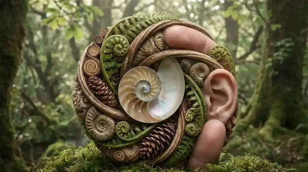 Spirála nejpřirozenější tvar v přírodě i lidském těle